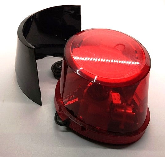 Code 3 Dash Laser Red Lens with Mirror Assembly