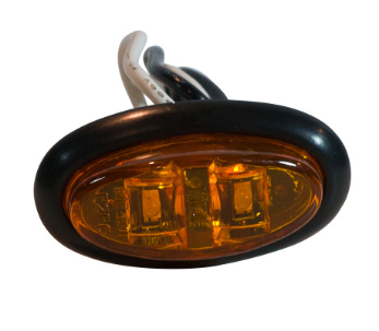 HD21002SMDY Heavy Duy Lighting Oval LED Marker Light