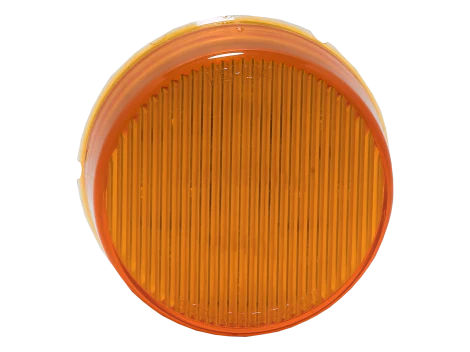 2.5" Round Amber/Amber Clearance Marker 13LED